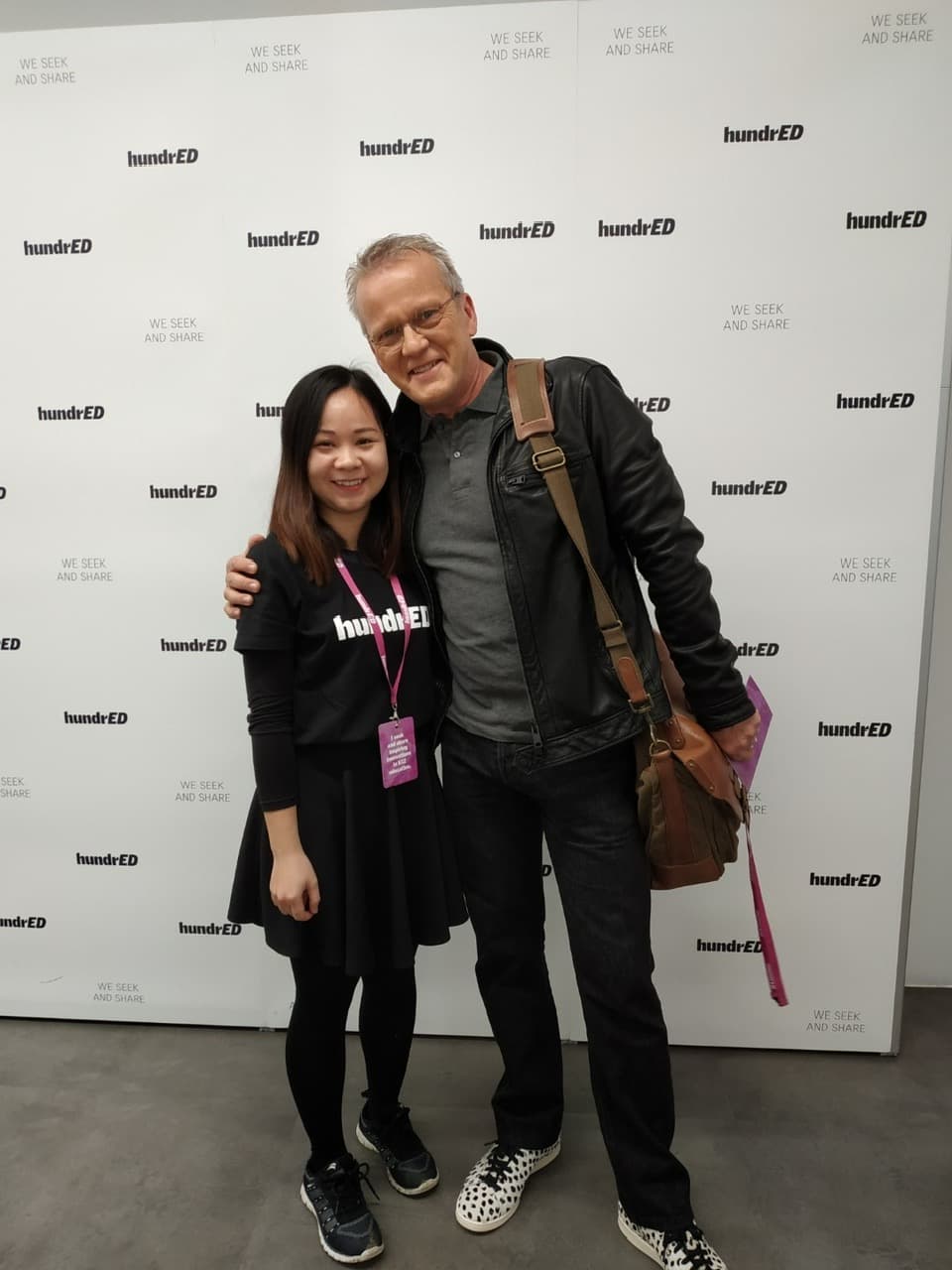 2018: Volunteer at Hundred Summit