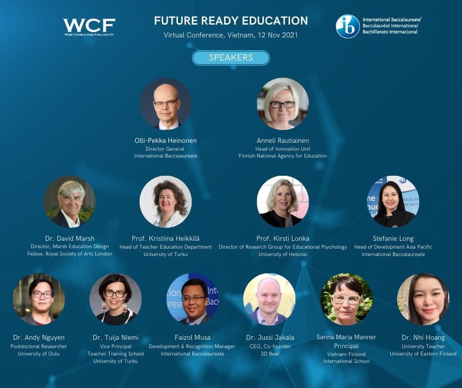 2021: Organized a Virtual Conference "Future-Ready Education" in collaboration with IBO