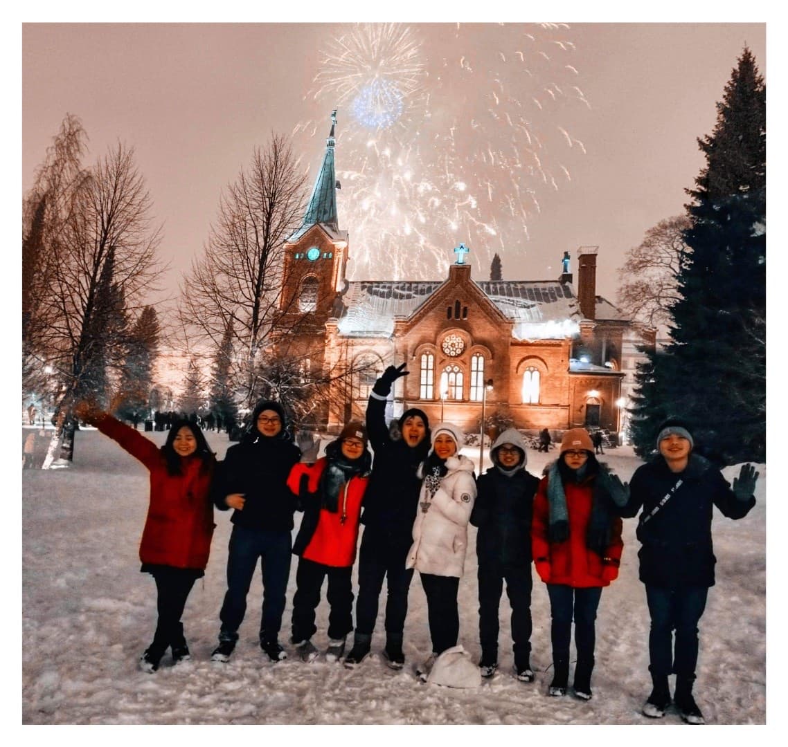 2018-2020: New Year celebration in Finland