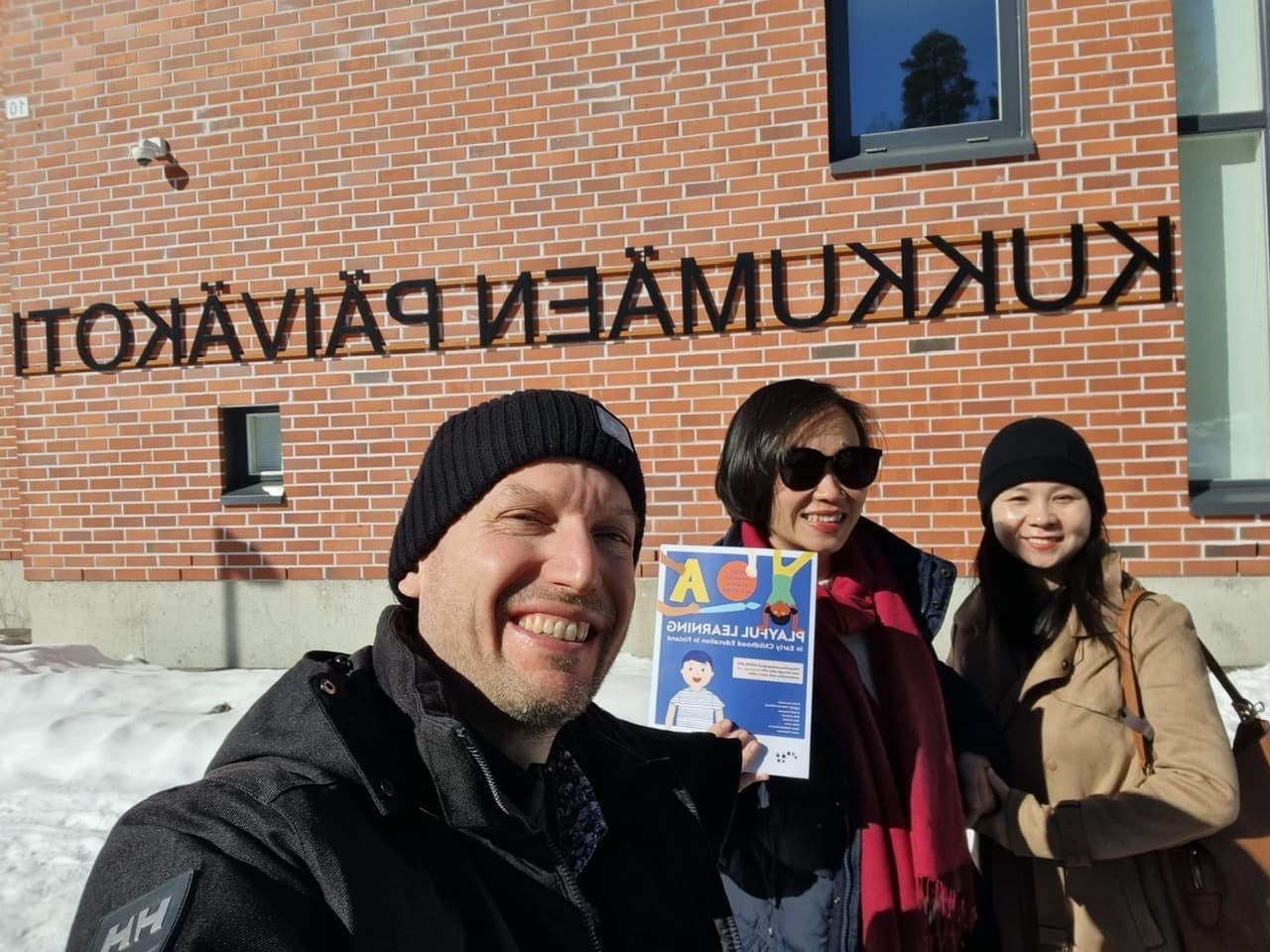 Met with an Author of Playful Learning Book