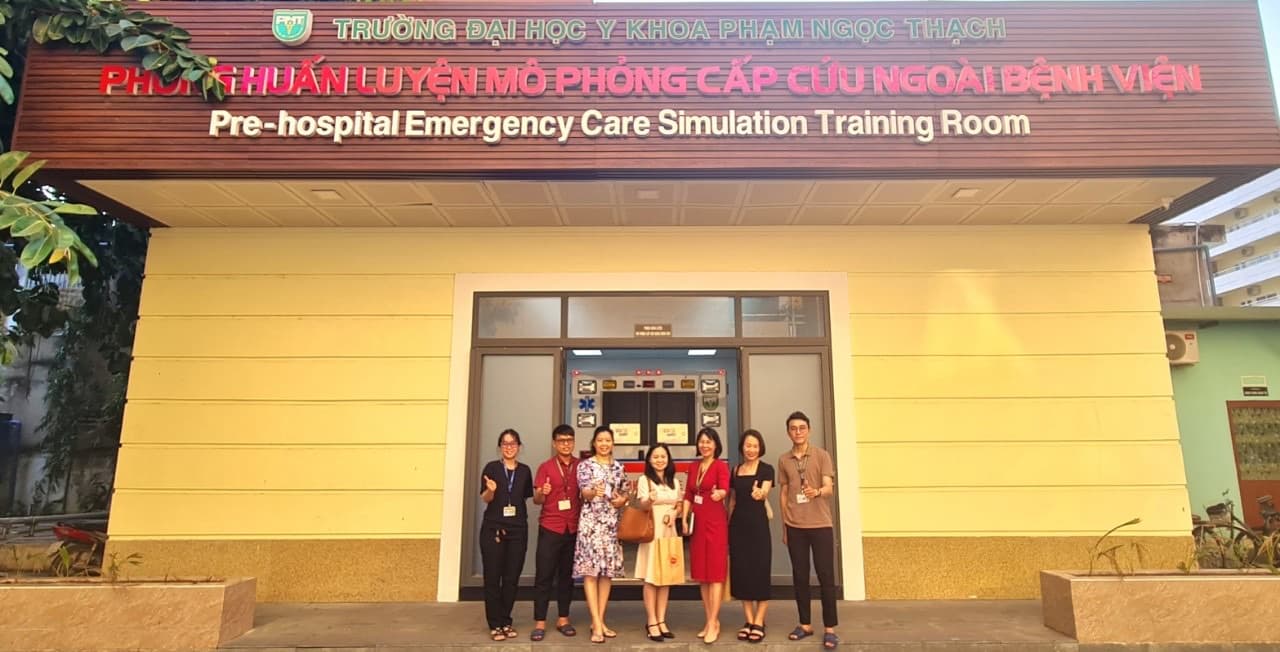 Visit to Pham Ngoc Thach Medical University